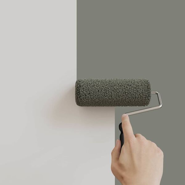 vidaXL Falfesték Szürke 16,5 x 16,5 x 16 cm Fali nyomat