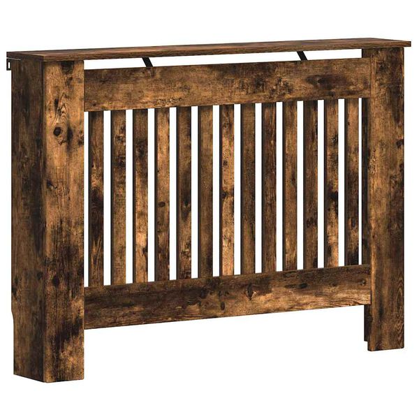 vidaXL Radi&aacute;tor fedez&eacute;k F&uuml;st&ouml;lt t&ouml;lgy 112 x 19 x 81,5 cm Faanyag