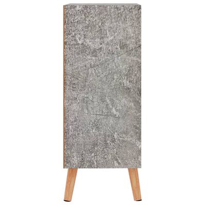 vidaXL betonszürke szerelt fa tálalószekrény 60 x 30 x 72 cm
