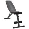 vidaXL S&uacute;ly pad Fekete 131 x 41 x 110 cm Porsz&oacute;rt ac&eacute;l