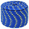 vidaXL T&ouml;bbc&eacute;l&uacute; munkak&ouml;t&eacute;l 12 mm 100 m K&eacute;k PP 930 kg Max. teherb&iacute;r&aacute;s