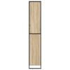 vidaXL Magas szekr&eacute;nyek 2 pcs Sonoma 79 x 36 x 200 cm Faanyag