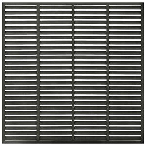 vidaXL s&ouml;t&eacute;tsz&uuml;rke WPC lamell&aacute;s ker&iacute;t&eacute;s 180 x 180 cm