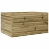 vidaXL impregn&aacute;lt fenyőfa kerti vir&aacute;gl&aacute;da 90 x 60 x 45,5 cm
