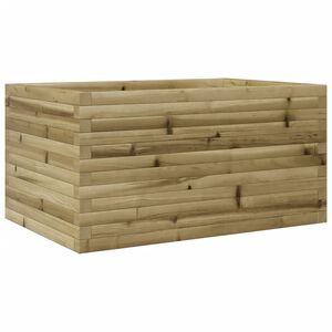 vidaXL impregn&aacute;lt fenyőfa kerti vir&aacute;gl&aacute;da 90 x 60 x 45,5 cm