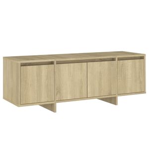 vidaXL sonoma t&ouml;lgy sz&iacute;nű szerelt fa fali TV-szekr&eacute;ny 120x30x40,5 cm