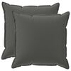 vidaXL P&aacute;rna huzat 2 db HOUTEN Antracitsz&uuml;rke 55 x 55 cm Poli&eacute;szter