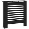 vidaXL fekete MDF radi&aacute;torburkolat 78 cm