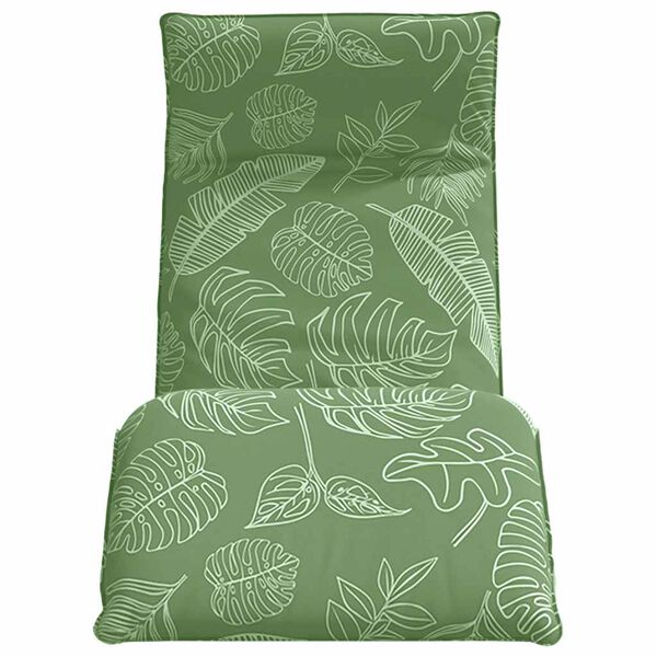 vidaXL oxford-sz&ouml;vet &ouml;sszecsukhat&oacute; napoz&oacute;&aacute;gy lev&eacute;lminta 175x54x8,5 cm