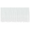 vidaXL Csipk&eacute;s F&uuml;gg&ouml;ny f&uuml;gg&ouml;ny&ouml;kkel Feh&eacute;r 140 x 500 cm Poli&eacute;szter