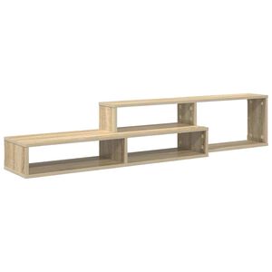 vidaXL FaliTV&Aacute;llv&aacute;ny 150x25x28,5cm Szerelt Fa