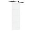 vidaXL Cs&uacute;sz&oacute; ajt&oacute; ORKDAL Feh&eacute;r 83 x 232 cm T&ouml;m&ouml;r Fenyőfa