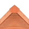 vidaXL fa kerti fészer 71 x 60 x 213 cm