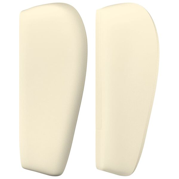 vidaXL kr&eacute;msz&iacute;nű műbőr sz&aacute;rnyas fejt&aacute;mla 93x23x78/88 cm