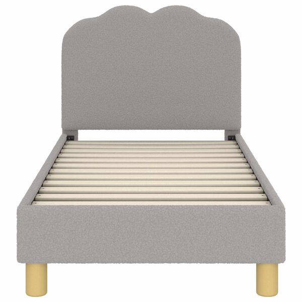 vidaXL Gyerek&aacute;gy keret fejt&aacute;ml&aacute;val Vil&aacute;gossz&uuml;rke 70 x 140 cm