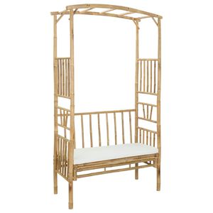 vidaXL Kerti &iacute;v padt&oacute;l Term&eacute;szetes 115 x 50 x 205 cm Bambusz