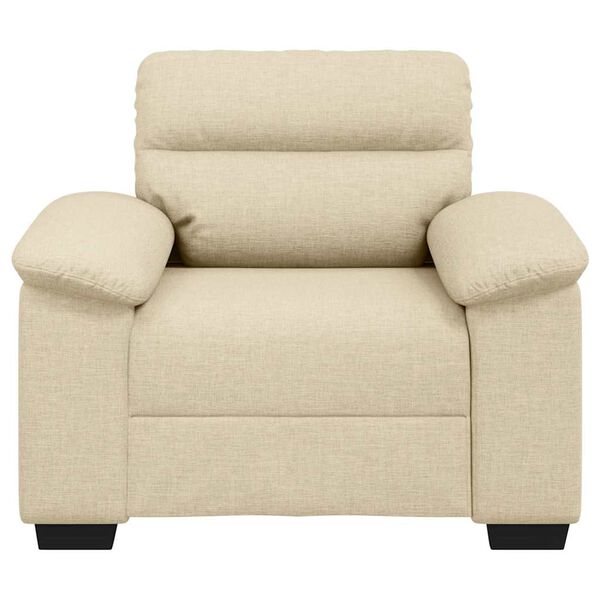 vidaXL krémszínű szövet kanapéfotel 60 cm