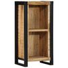 vidaXL &Eacute;jjeliszekr&eacute;ny polcokkal Barna 40 x 30 x 80 cm T&ouml;m&ouml;r mang&oacute;fa
