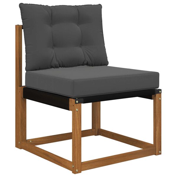 vidaXL K&uuml;lt&eacute;ri kanap&eacute; p&aacute;rna 2 pcs Antracit Poli&eacute;szter