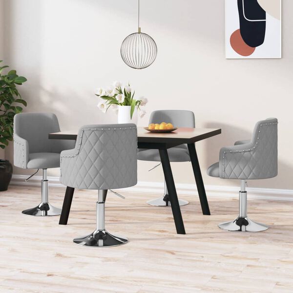 vidaXL 4 db vil&aacute;gossz&uuml;rke sz&ouml;vet &eacute;tkezősz&eacute;k