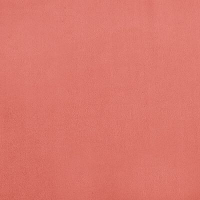 vidaXL rózsaszín bársony lábzsámoly 45x29,5x35 cm