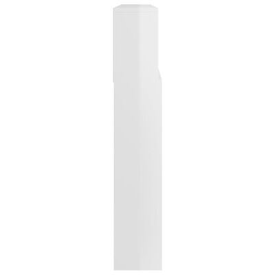 vidaXL magasfényű fehér áthidaló szekrény 220 x 19 x 103,5 cm