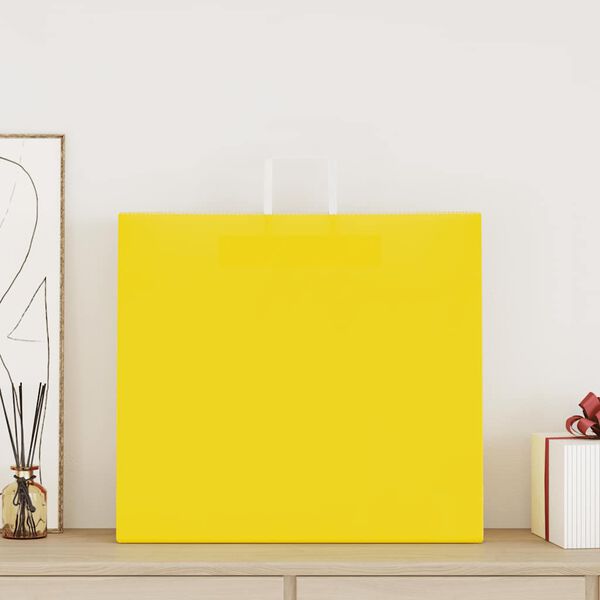 vidaXL 50 db s&aacute;rga pap&iacute;rzacsk&oacute;k foganty&uacute;kkal 54x15x49 cm