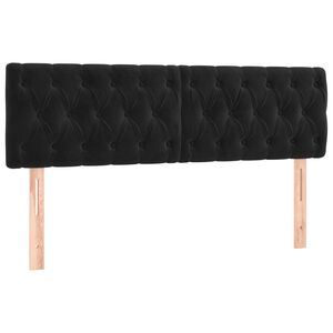 vidaXL fekete b&aacute;rsony fejt&aacute;mla 160x7x78/88 cm