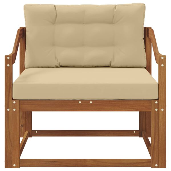 vidaXL K&uuml;lt&eacute;ri k&ouml;z&eacute;pső kanap&eacute; T&ouml;m&ouml;r Ak&aacute;cfa Term&eacute;szetes