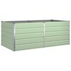 vidaXL N&ouml;v&eacute;nytart&oacute; Pasztell Z&ouml;ld 195 x 100 x 75 cm Horganyzott Ac&eacute;l