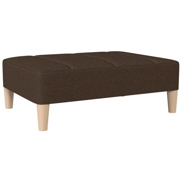 vidaXL s&ouml;t&eacute;tbarna sz&ouml;vet l&aacute;bzs&aacute;moly 78 x 56 x 32 cm