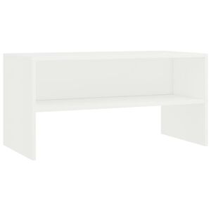 vidaXL feh&eacute;r szerelt fa TV-szekr&eacute;ny 80 x 40 x 40 cm