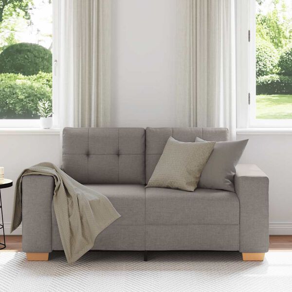 vidaXL t&oacute;psz&iacute;nű sz&ouml;vet loveseat kanap&eacute; 160x77x82 cm