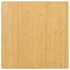 vidaXL bambusz asztallap 90 x 90 x 2,5 cm