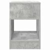 vidaXL V&eacute;gasztal 2 pcs Beton Sz&uuml;rke 30,5 x 30 x 45 cm Faanyag
