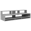 vidaXL St&uacute;di&oacute; &iacute;r&oacute;asztal Sz&uuml;rke Sonoma 110 x 42,5 x 36 cm Szerelt Fa