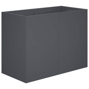 vidaXL Kerti cser&eacute;p Antracitsz&uuml;rke 80 x 40 x 60 cm