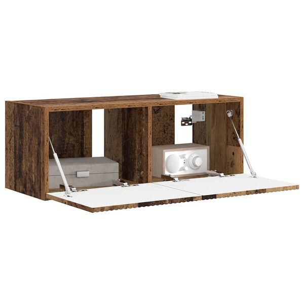 vidaXL TV Fali Szekr&eacute;ny &Ouml;reg fa 60 x 31 x 29.5 cm Faanyag