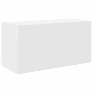 vidaXL feh&eacute;r szerelt fa fali f&uuml;rdőszobaszekr&eacute;ny 60x25x30 cm