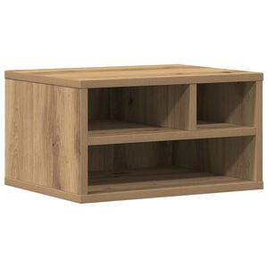 vidaXL Nyomtat&oacute;&aacute;llv&aacute;ny Artisan t&ouml;lgy 40 x 32 x 22,5 cm Szerelt Fa