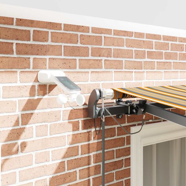 vidaXL Beh&uacute;zhat&oacute; napellenző tartalmaz Soksz&iacute;nű 300 x 250 cm sz&ouml;vet