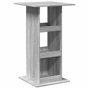 vidaXL sz&uuml;rke sonoma sz&iacute;nű szerelt fa b&aacute;rasztal t&aacute;rol&oacute;val 60x60x102 cm