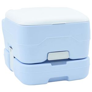 vidaXL Kemping WC Vil&aacute;gosk&eacute;k &eacute;s feh&eacute;r 41,5 x 36,5 x 30 cm Polietil&eacute;n