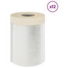 vidaXL Ragaszt&oacute;s Porsz&iacute;v&oacute;lepedő 12 db &Aacute;tl&aacute;tsz&oacute; 30 x 3300 cm HDPE