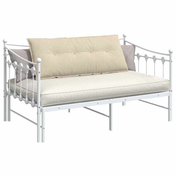 vidaXL H&aacute;tp&aacute;rna Kr&eacute;m 120 x 19 x 50 cm sz&ouml;vet