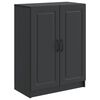 vidaXL Sz&eacute;f Fekete 66 x 34,5 x 87 cm Szerelt Fa