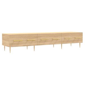 vidaXL sonoma t&ouml;lgy sz&iacute;nű szerelt fa TV-szekr&eacute;ny 150 x 36 x 30 cm