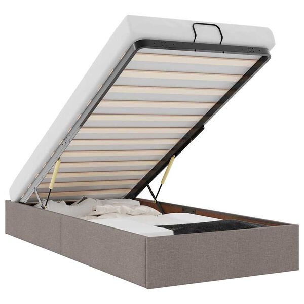 vidaXL Ottom&aacute;n &aacute;gykeret matrac n&eacute;lk&uuml;l t&oacute;psz&iacute;n 90x190 cm anyagb&oacute;l