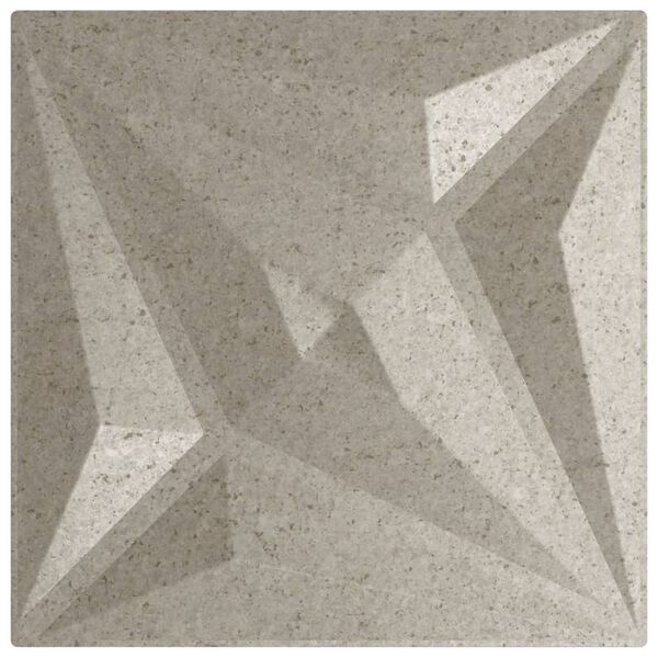 vidaXL 48 db betonmint&aacute;s XPS csillagmint&aacute;s fali panel 50 x 50 cm 12 m&sup2;