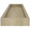 vidaXL 2 darab t&ouml;lgysz&iacute;nű MDF Loggia fali polc 80 x 15 x 4 cm